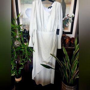 Dress hi/ lo White